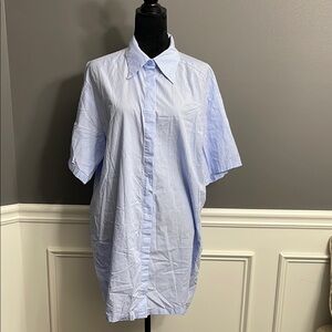 MNG Striped Shirt Dress